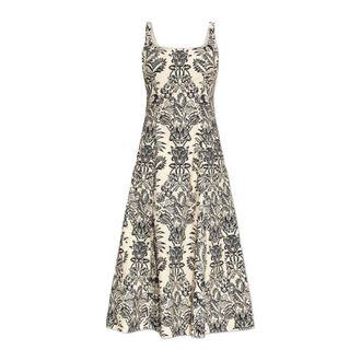 Ulla Johnson Natali Tank A-Line Jurk - Dames - Casual kleedjes - Beige - XS - Katoen - Kleedjes