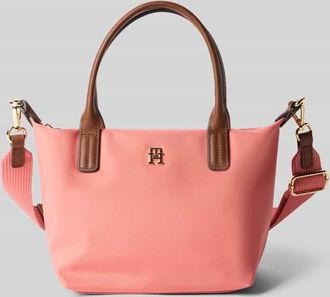 Tommy Hilfiger Umh&auml;ngetasche mit Logo-Applikation in Koralle, Gr&ouml;&szlig;e 1