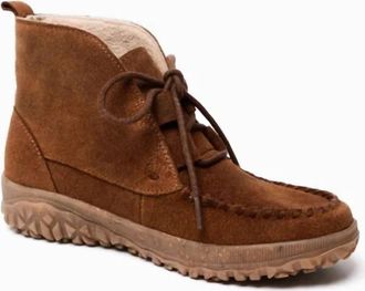 Minnetonka Womens Tealey Ankle Boots In Brown Multi