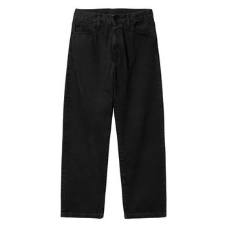 Carhartt Work in Progress Landon Pant - Heren - Jeans - Zwart - Maat: 2XS Katoen