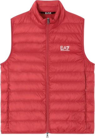 Emporio Armani Vests - Heren - Bodywarmers - Rood - M - Jassen