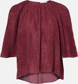 Gabriela Hearst Top Nula in seta