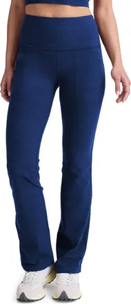 Beyond Yoga Womens Spacedye Practice Bootcut Pants Blue XL