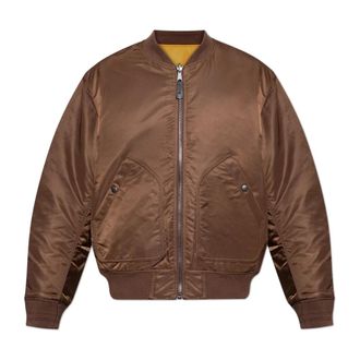 Diesel Jas J-Held - Heren - Bomber jackets - Bruin - 2XL - Leer - Jassen
