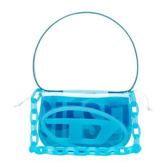 Diesel Handbags, female, Blue, Size: ONE SIZE 1DR Shoulder Bag