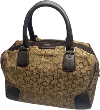Celine Pre-owned Handbags, female, Brown, Size: ONE SIZE Pre-owned Leather Handbag