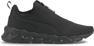 Puma Womens Weave Zip Shoes, Size: 8.5 B(M) US, Color Black Black