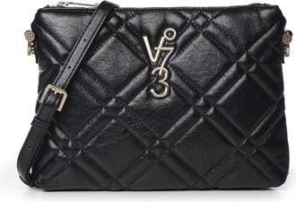 V&deg; 73 Diaspro Crossbody Tas - Dames - Tassen - Zwart - Maat: ONE Size Zijde