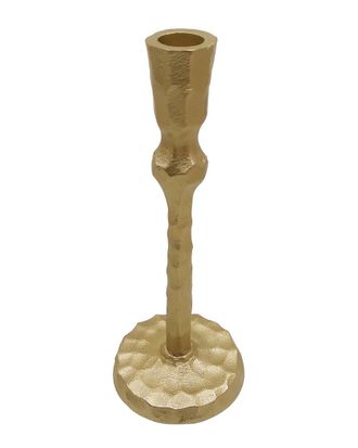 Sagebrook Home 9In Hammered Taper Candleholder