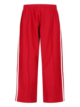 adidas Mens Trousers Red Cotton-Bci-Recycled Polyester Cotton-bci/recycled
