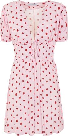 Mar De Margaritas Athena Mini Jurk - Dames - Korte kleedjes - Roze - M - Kleedjes