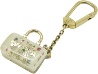 Louis Vuitton Pre-owned Accessories, female, White, Size: ONE SIZE Pre-owned Key Charm M65416
