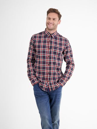 Lerros Karohemd »LERROS Herren Karohemd in Strukturqualität«