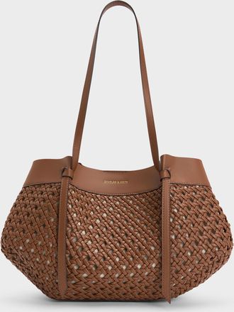 Charles & Keith Calla Woven Tote Bag