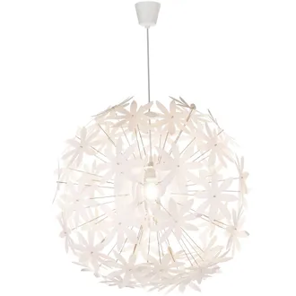 Globo Lighting Design Lampada A Pendolo Camera Da Letto Soffitto Lampada A Sospensione Fiori Faretto Bianco Globo 15024