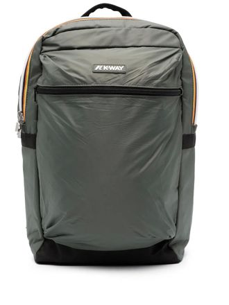 K-Way Zaino Laion con zip - Verde