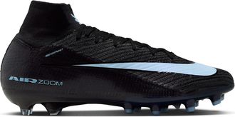 Nike Mens Mercurial Superfly 10 Elite Adults Artificial Ground Football Boots in Black/Blue - Size UK 11.5