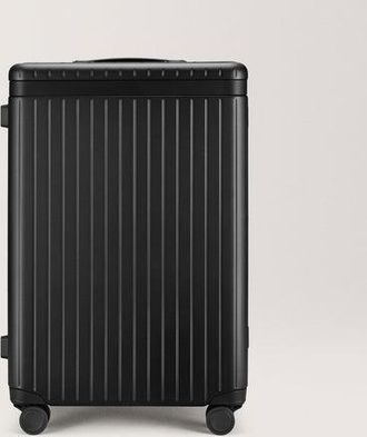 Carl Friedrik Check-in Luggage - Hard case in Polycarbonate and Aluminium - Black