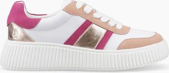 Hush Puppies Womens Hush Puppies HOLLY Womens Casual Trainers Rose - Pink - Size: 7
