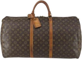 Louis Vuitton Pre-owned Weekendtas - unisex - Vintage Weekendtas - Bruin - ONE Size - Vintage