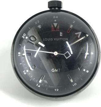 Louis Vuitton Pre-owned Accessories, female, Black, Size: ONE SIZE Pre-owned Stainless Steel Watch