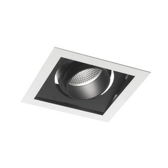 Netlighting APOLLO LED Recessed Adjustable Downlight Black 3600lm 18.8x18.8x12cm | Size: 18.8x18.8x12 cm