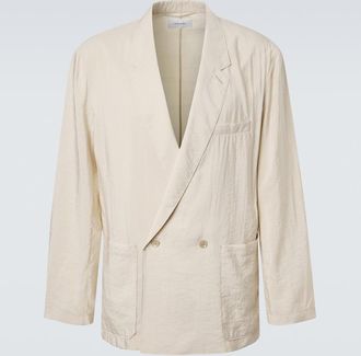 Christophe Lemaire Blazer de mezcla de seda