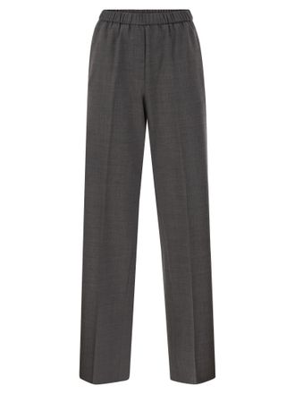 PESERICO Pantal&oacute;n Peserico De Lana Stretch Con Cinturilla El&aacute;stica