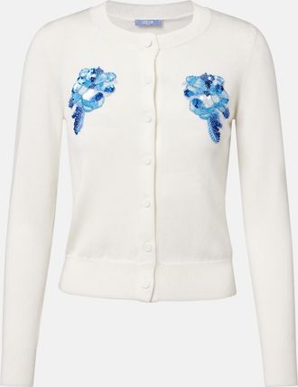 LEO LIN Claire embellished cardigan