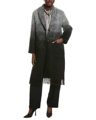 Marc Cain Mohair, Wool, & Alpaca-Blend Coat