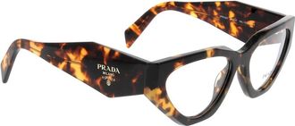 Prada Stijlvolle zonnebril met uniek ontwerp - unisex - Brillen - Bruin - ONE Size - Accessoires