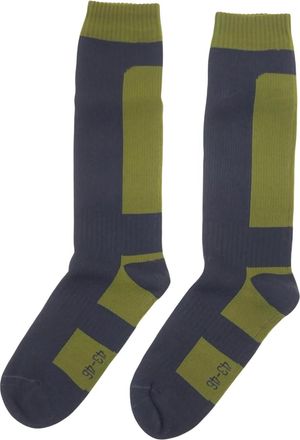 Generic Army Surplus Waterproof Socks Long Length Premium Quality MVP Black Olive Combat (UK 9-11)