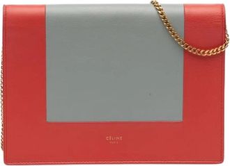 Celine Pre-owned Vintage leren crossbodytas - Dames - Vintage Clutch - Veelkleurig - ONE Size - Leer - Vintage