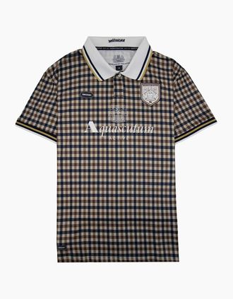 Aquascutum Mens Aquascutum Since 1851 Soccer Polo Club Check 28 - Size: 38