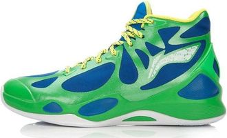 Li-Ning Sonic 4 High Green Blue Yellow ABPL011-3