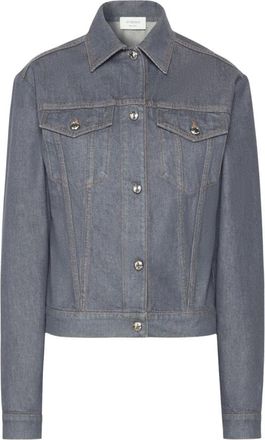 Sportmax Chaqueta Oversize de Denim - Jackets - Mujer - Gris - S