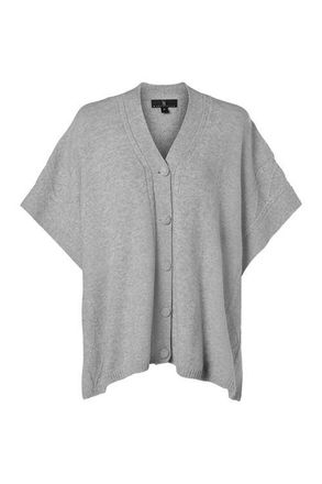 Mart Visser Ayla Lurex Poncho Grijs / Zilver