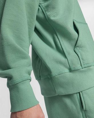 Converse Gold Standard Loose-Fit Pullover Logo Hoodie Asia Sizing Green 10025917-A06