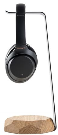 Oakywood 2-in-1 Headphone Stand & Charger - Eichenholz