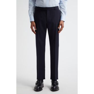 ALEXANDER MCQUEEN ネイビー スラックス Alexander McQueen | アレキサンダー・マックイーンオフィシャル