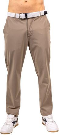 Maceoo Workout Stretch Straight Leg Pants in Green at Nordstrom, Size 32