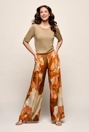 Mart Visser Corby Print Broek Oranje / Multi