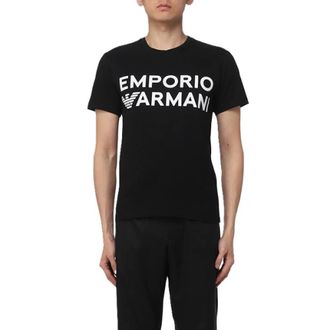 Emporio Armani Logo T-shirt - Heren - T-shirts - Zwart - XL - Katoen - Tops