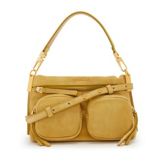 Coccinelle Dames, Tassen, Geel, Maat: ONE Size Suède