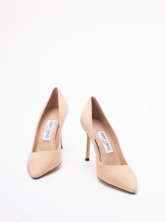 Jimmy Choo London Hohe Schuhe - Romy 85 - Gr. 40 (EU) - in Beige - f&uuml;r Damen