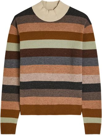 Tory Burch Striped Wool top - Multicoloured - M (UK12 / M)
