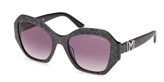 Guess GM00007 01B Womens Sunglasses Black Size 54