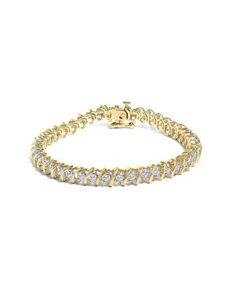 House of Brilliance 18K 3.00 ct. tw. Diamond Link Bracelet