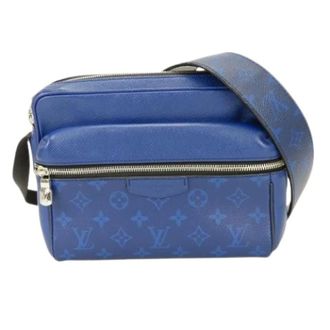 Louis Vuitton Pre-owned Cross Body Bags, male, Blue, Size: ONE SIZE Pre-owned Taigarama Shoulder Bag