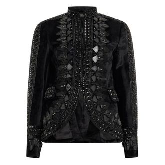 Alberta Ferretti Mujer, Chaquetas, Negro, Talla: S
